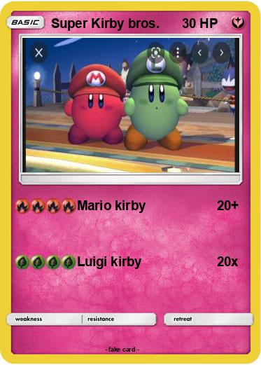 Pokemon Super Kirby bros.