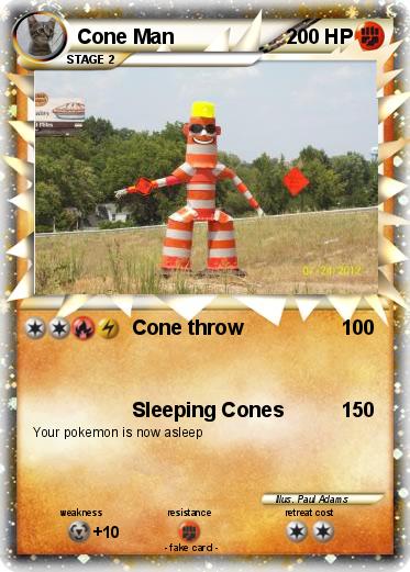 Pokemon Cone Man