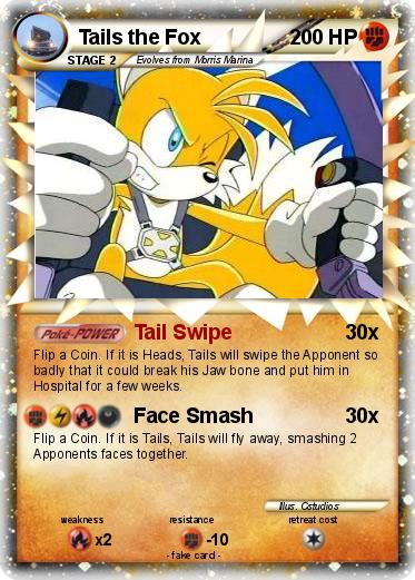 Pokemon Tails the Fox