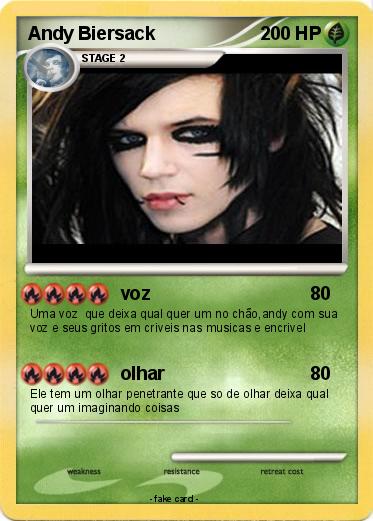Pokemon Andy Biersack
