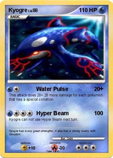 Pokemon Kyogre