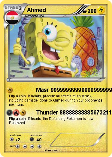 Pokemon Ahmed