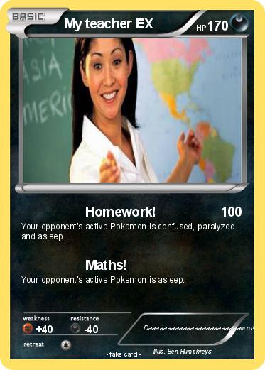 Pokemon My teacher EX