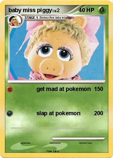 Pokemon baby miss piggy