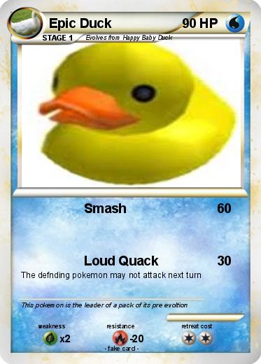 Pokemon Epic Duck