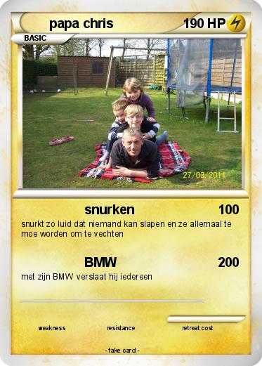 Pokemon papa chris
