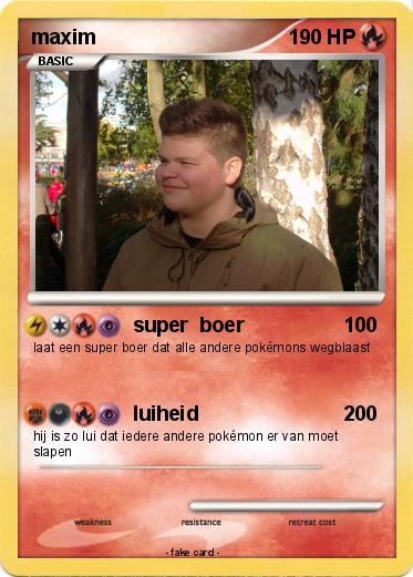 Pokemon maxim