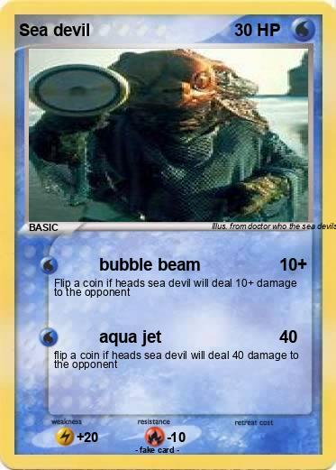 Pokemon Sea devil