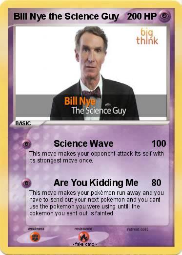 Pokemon Bill Nye the Science Guy