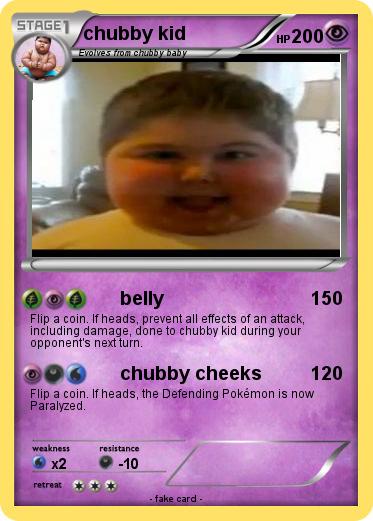 Pokemon chubby kid