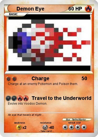 Pokemon Demon Eye