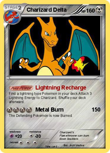 Pokemon Charizard Delta