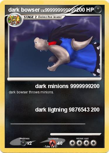 Pokemon dark bowser