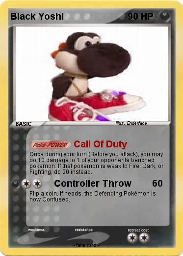 Pokemon Black Yoshi