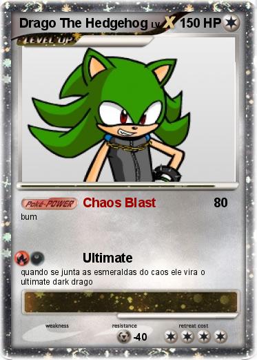 Pokemon Drago The Hedgehog