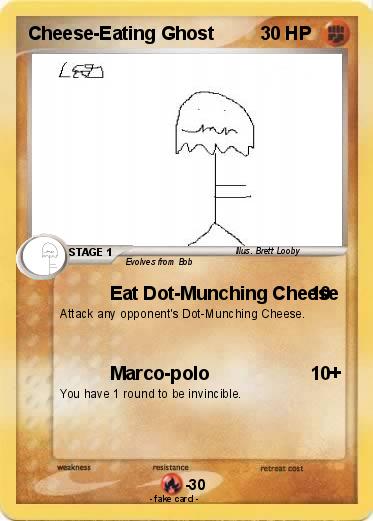 Pokemon Cheese-Eating Ghost