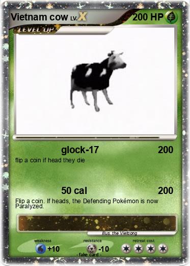 Pokemon Vietnam cow