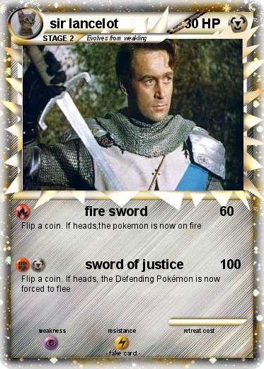 Pokemon sir lancelot
