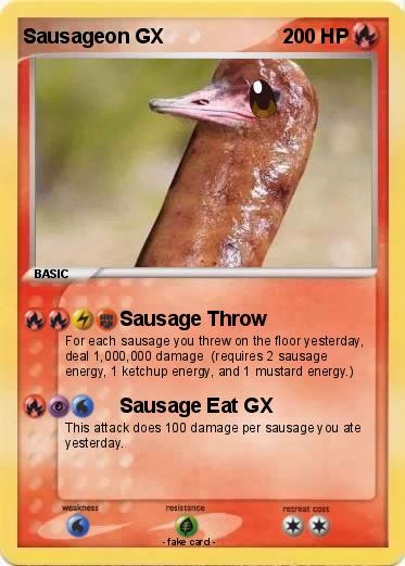Pokemon Sausageon GX