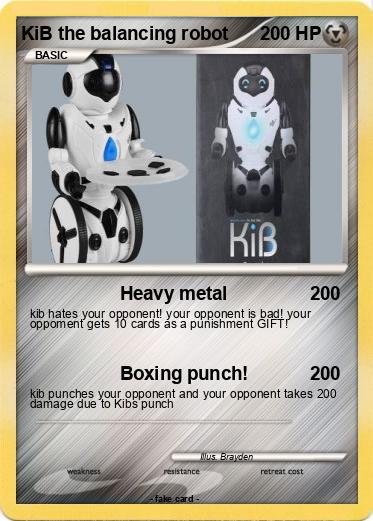 Pokemon KiB the balancing robot