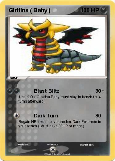 Pokemon Giritina ( Baby )