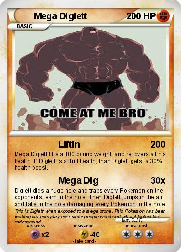 Pokemon Mega Diglett