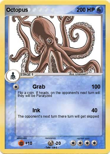 Pokemon Octopus
