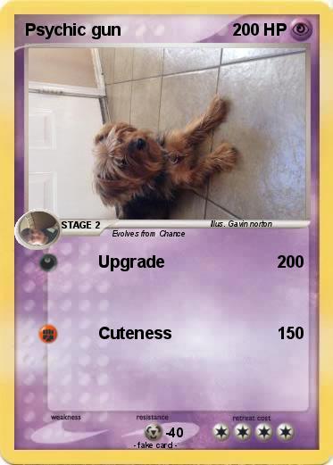 Pokemon Psychic gun