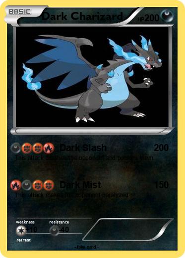 Pokemon Dark Charizard