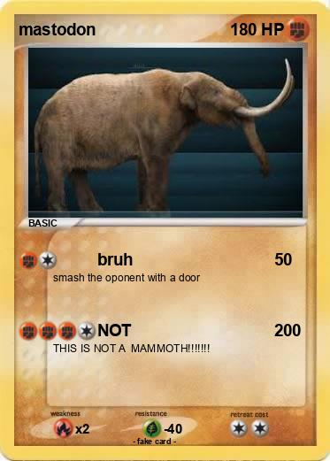 Pokemon mastodon