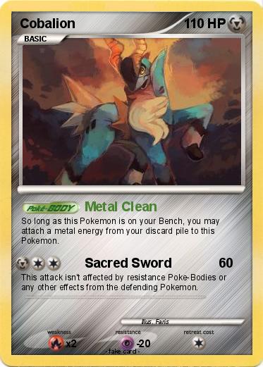 Pokemon Cobalion