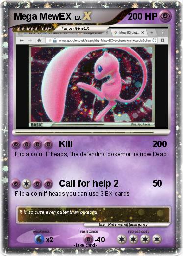 Pokemon Mega MewEX