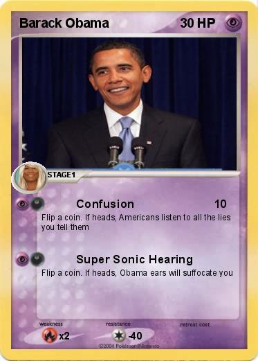 Pokemon Barack Obama 