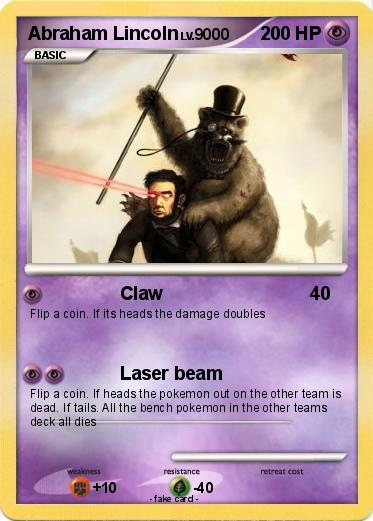 Pokemon Abraham Lincoln
