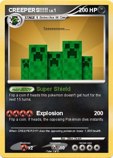 Pokemon CREEPERS!!!!!