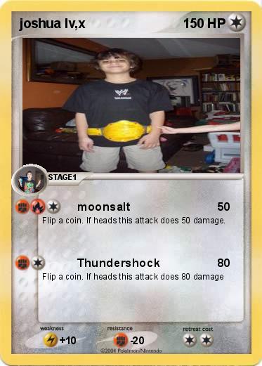 Pokemon joshua lv,x