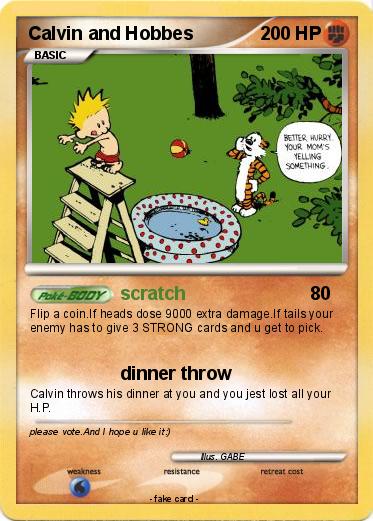 Pokemon Calvin and Hobbes