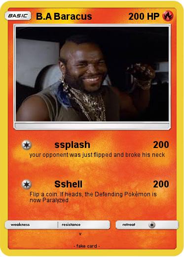 Pokemon B.A Baracus