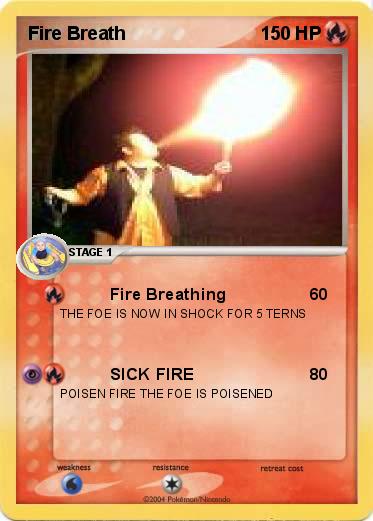Pokemon Fire Breath