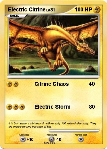 Pokemon Electric Citrine