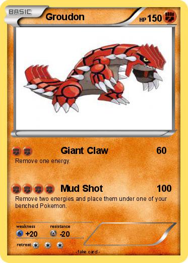 Pokemon Groudon