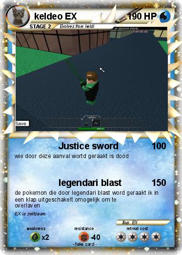 Pokemon keldeo EX
