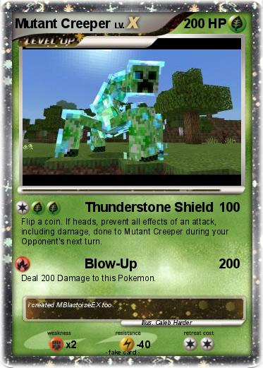Pokemon Mutant Creeper