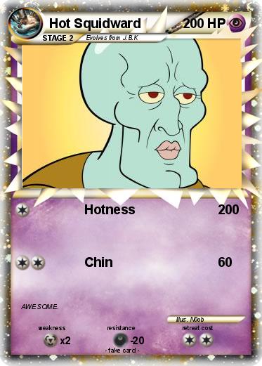 Pokemon Hot Squidward