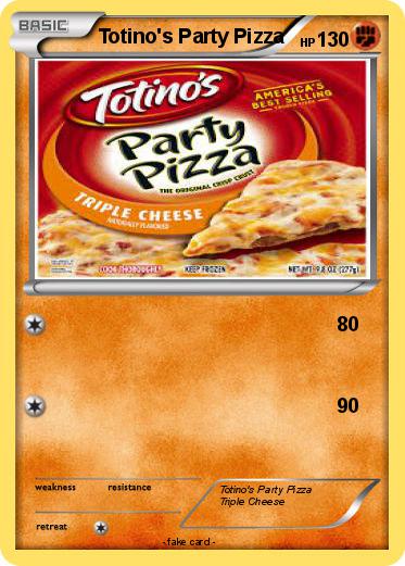Pokemon Totino's Party Pizza
