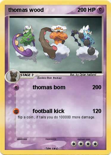 Pokemon thomas wood