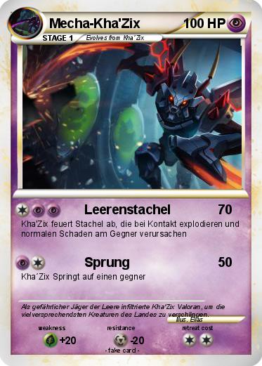Pokemon Mecha-Kha'Zix