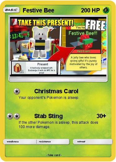 Pokemon Festive Bee