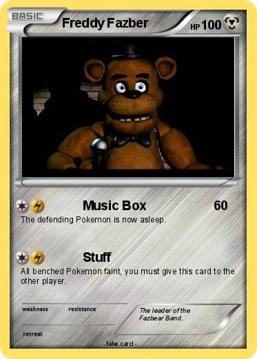Pokemon Freddy Fazber