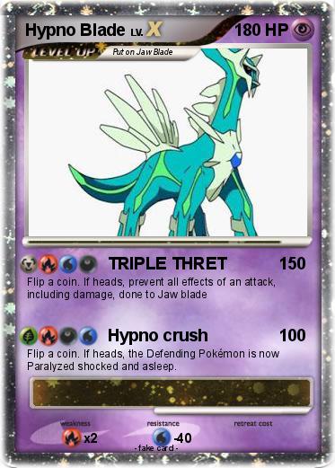 Pokemon Hypno Blade